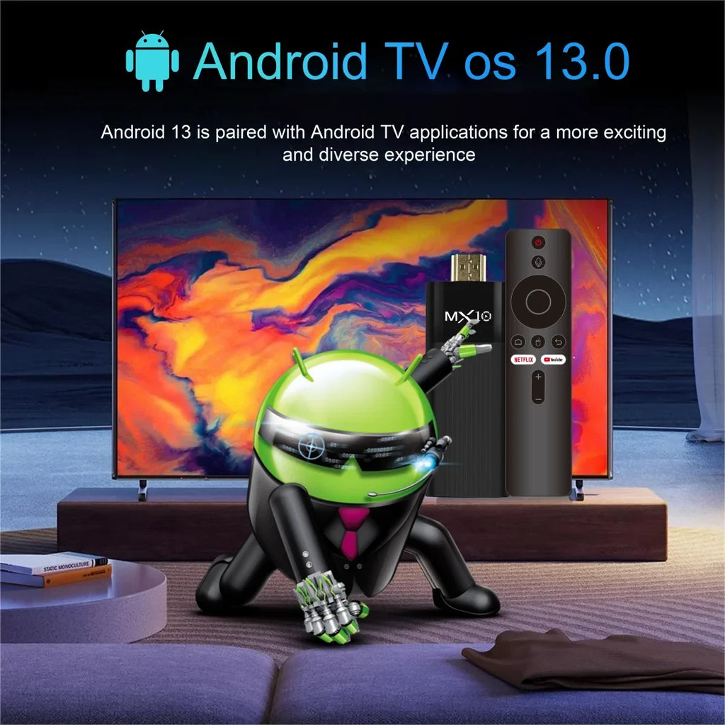 Ultra HD 4K Android TV Stick MX10-F3 Stick Mini Home TV Stick H313 Quad Core Support 2.4/5G Dual Wifi 2GB RAM 16GB ROM The jack market .AU The jack market .AU Accessories Electronics $ 83 14:193