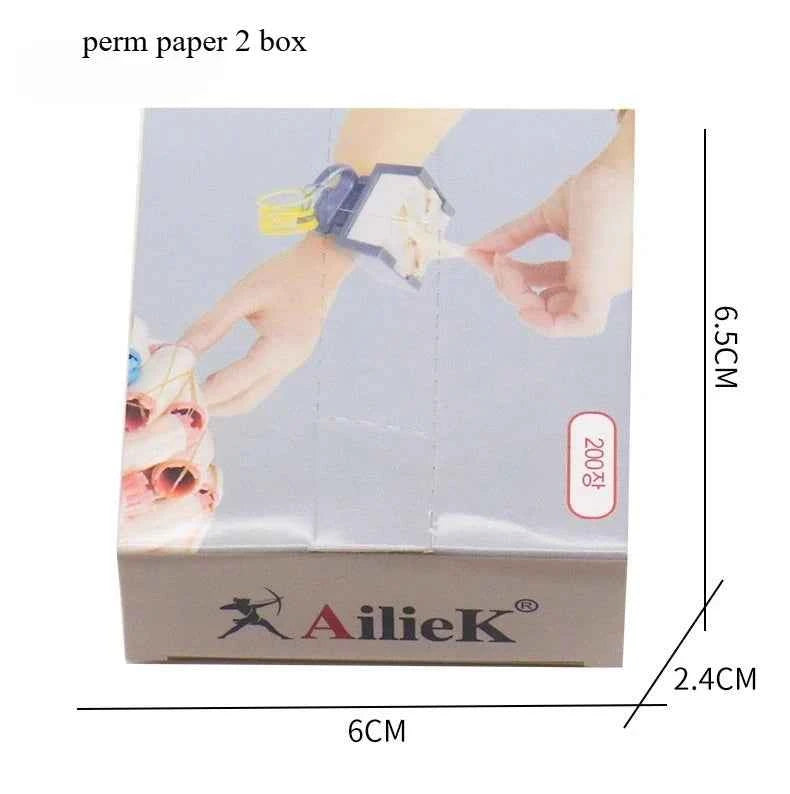 SalonPro Perming Paper - 400 Sheets of Heat-Resistant Curling Paper for Perfect Electric Hair Curls