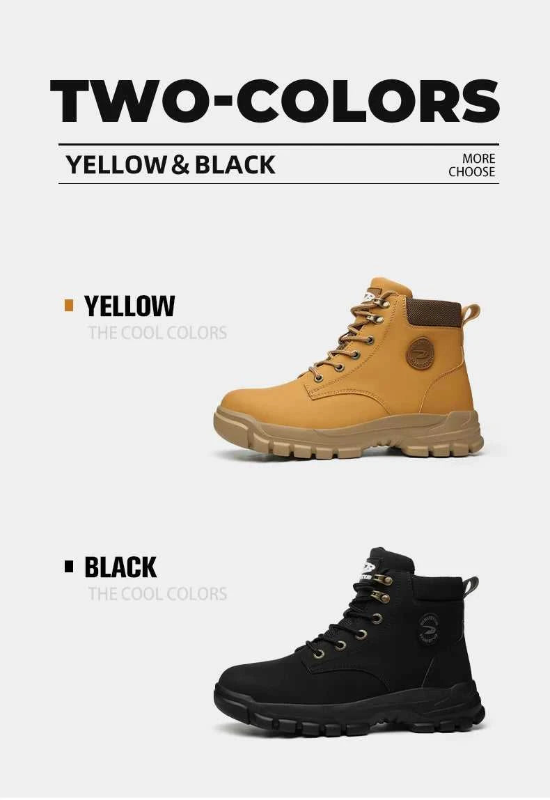 Waterproof Work Safety Shoes Men Boots Anti-smash Sneakers Steel Toe Electric Welding Boots Indestructible Male Footwear The jack market .AU The jack market .AU Step Up Your Style: Trendy Shoes for Every Occasion! $ 100 14:4602#Black;200000124:200000337