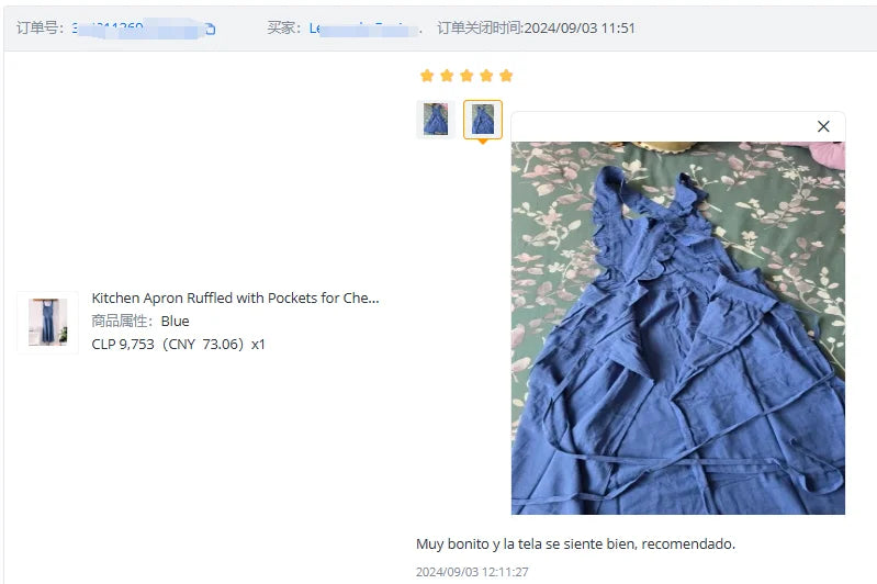 Cross Back Apron Kitchen Apron Ruffled with Pockets for Chef Gardening Pink Work Women with Big Pinafore Dress Cooking Baking