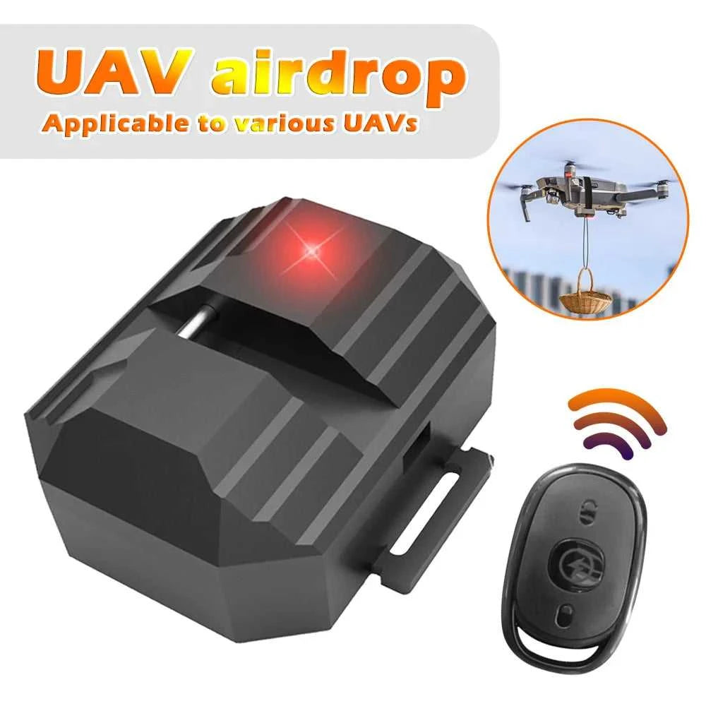 Universal Drone Airdrop Thrower System 2.4 Remote Control General Payload Delivery Thrower Air Dropper Device Drone Accessories The jack market .AU The jack market .AU Drones $ 66 14:193#Black