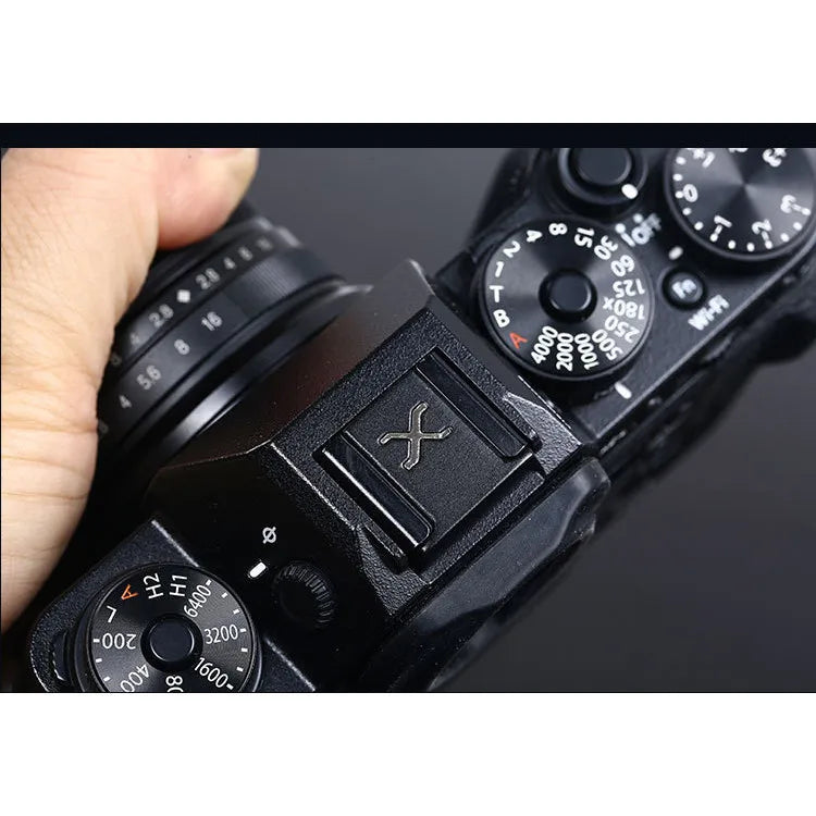 Metal Hot Shoe Cover for Fuji Fujifilm Camera X100VI X100V X100F X-T30 II X-T20 X-T10 X-T5 X-T4 X-T3 X-T2 X-T1