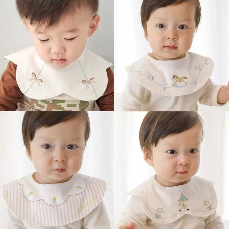 3PCs New Waterproof Cotton Baby Bibs Korean Cartoon Embroidery Newborn Burp Cloths Adjustable Baby Saliva Towel Baby Accessories The jack market .AU The jack market .AU Mum & Kids: Essential Products for Every Family $ 35 14:1052#D