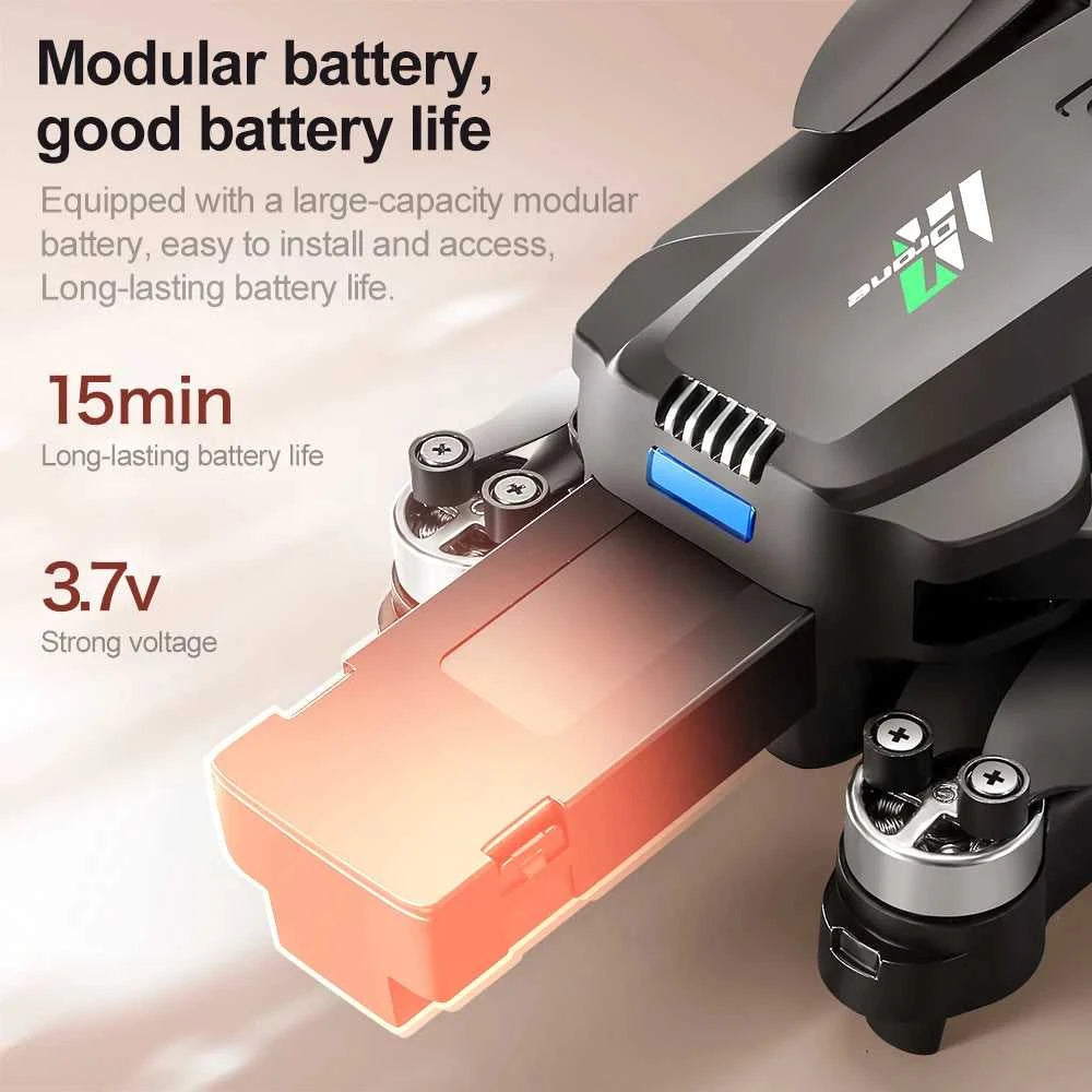 M7 Drone 8K Aerial HD Dual Camera Photography Intelligent Obstacle Avoidance Brushless Power 5G WIFI GPS Return Drone The jack market .AU The jack market .AU Drones $ 127 14:496#M7-8K HD-B3