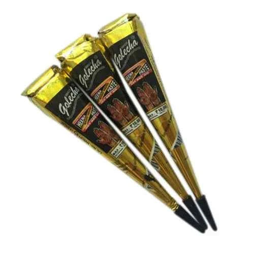 Henna Magic Henna Cones - Vibrant Indian Body Art Paste for Stunning Temporary Tattoos