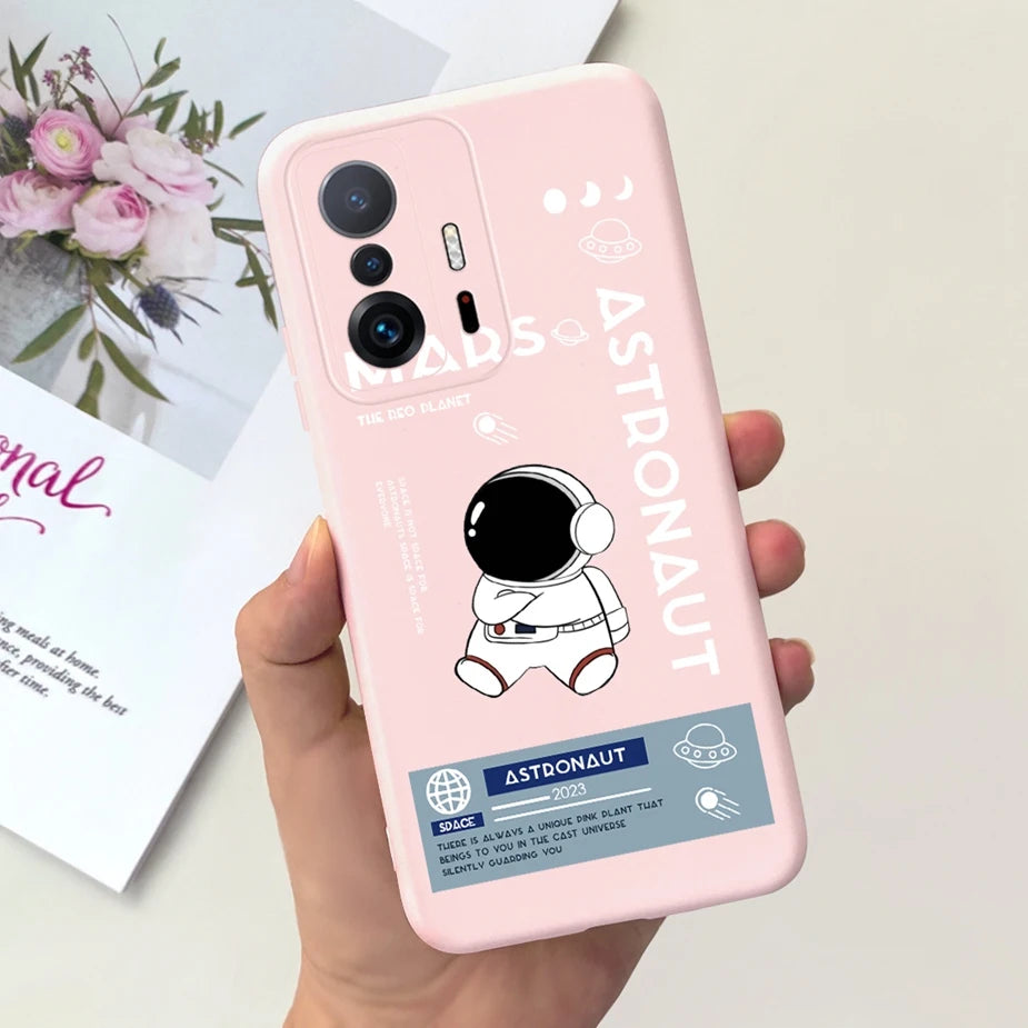 Xiaomi 11T Pro Case - Cute Cartoon Design, Soft Silicone Protection for Xiaomi Mi 11T Pro & 11TPro