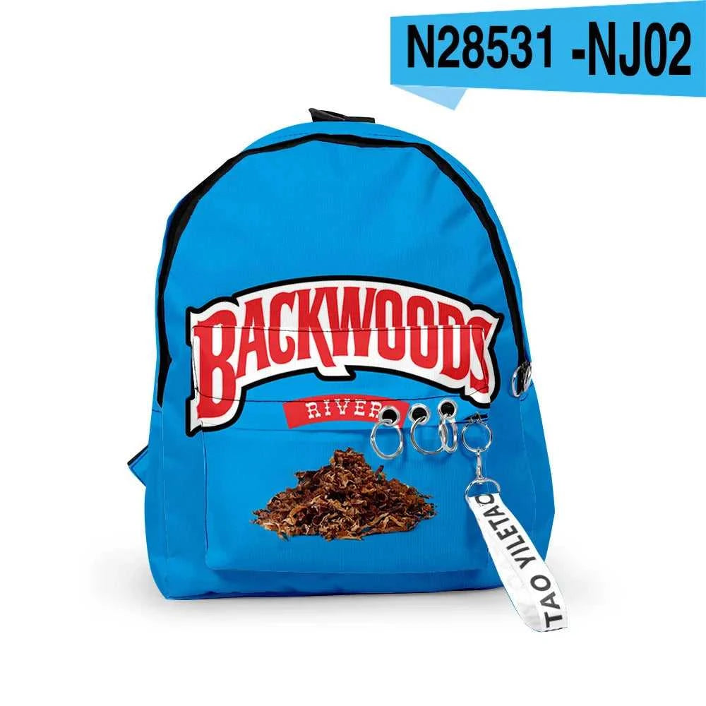 BACKWOODS CIGARS Backpacks 3D Printed Teenager Students School Bags Unisex Travel Waterproof Oxford Key Accessory Rucksack The jack market .AU The jack market .AU Mum & Kids: Essential Products for Every Family $ 43 14:771#3D bag