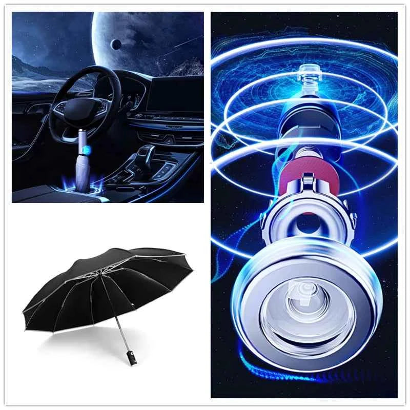 Car Led Light Umbrella Automatic Folding Windproof Sunshade Umbrella for Volvo XC60 S90 XC90 S60 XC40 V60 V90 Volvo Accessories