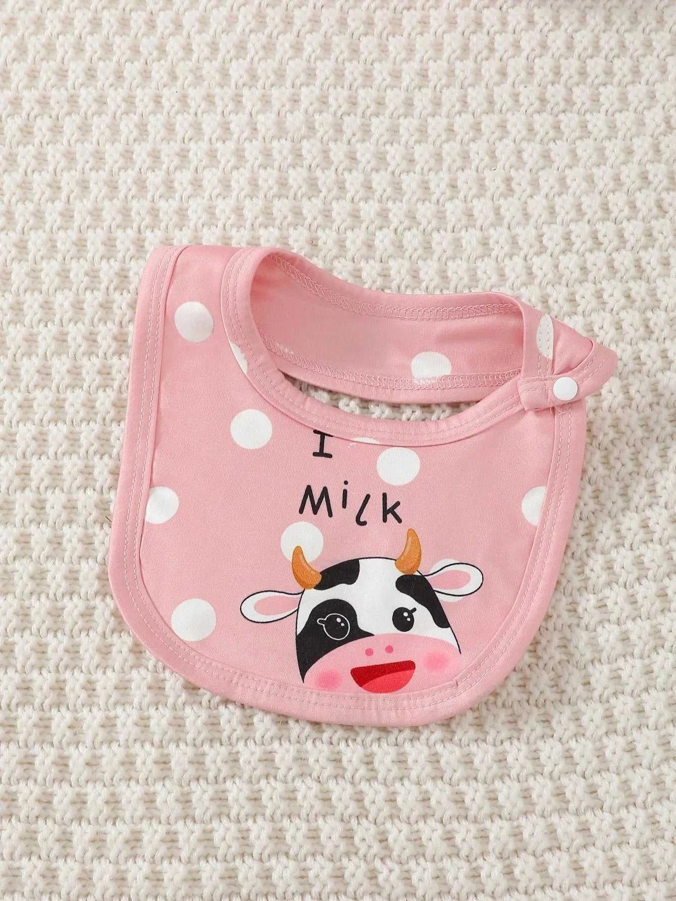 New baby Girl Long sleeved Bodysuit Cute Little Cow Circular dots Jumpsuit+Hat+Drool towel 3pc/set 0-18Months Baby Crawling suit The jack market .AU The jack market .AU Mum & Kids: Essential Products for Every Family $ 28 14:1052#XPTBB0419014;200000463:200025003#1-3M