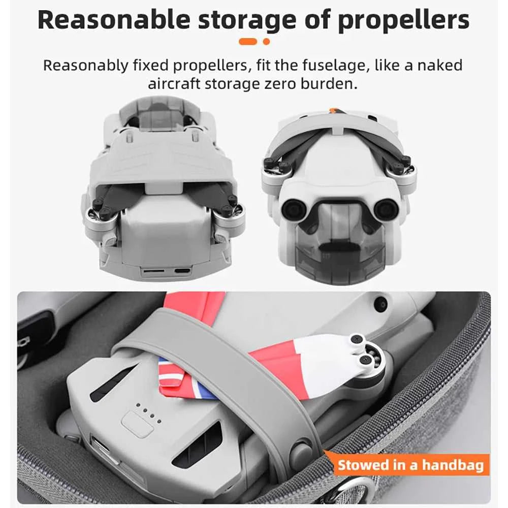 BRDRC Propeller Holder for DJI Mini 3/Mini 3 Pro Drone Wings Stabilizer Protector Blades Fixed Strap Mount Guard Accessories The jack market .AU The jack market .AU Drones $ 49 14:200006156#Type C Grey