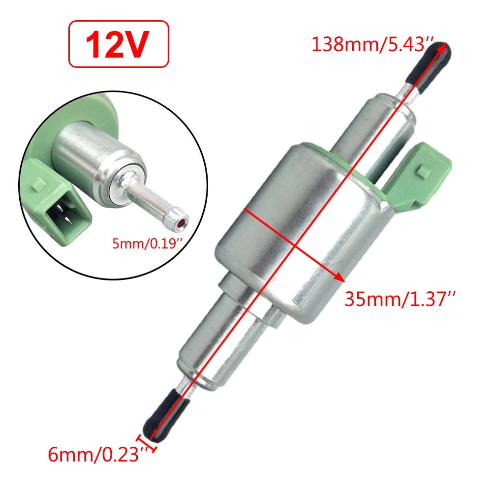 16/28/65ML Oil Pump 12V Parking Heater Parts Replacement Parts  Truck Air Diesel Heater Parts For 2KW-6KW Air Heater Diesels