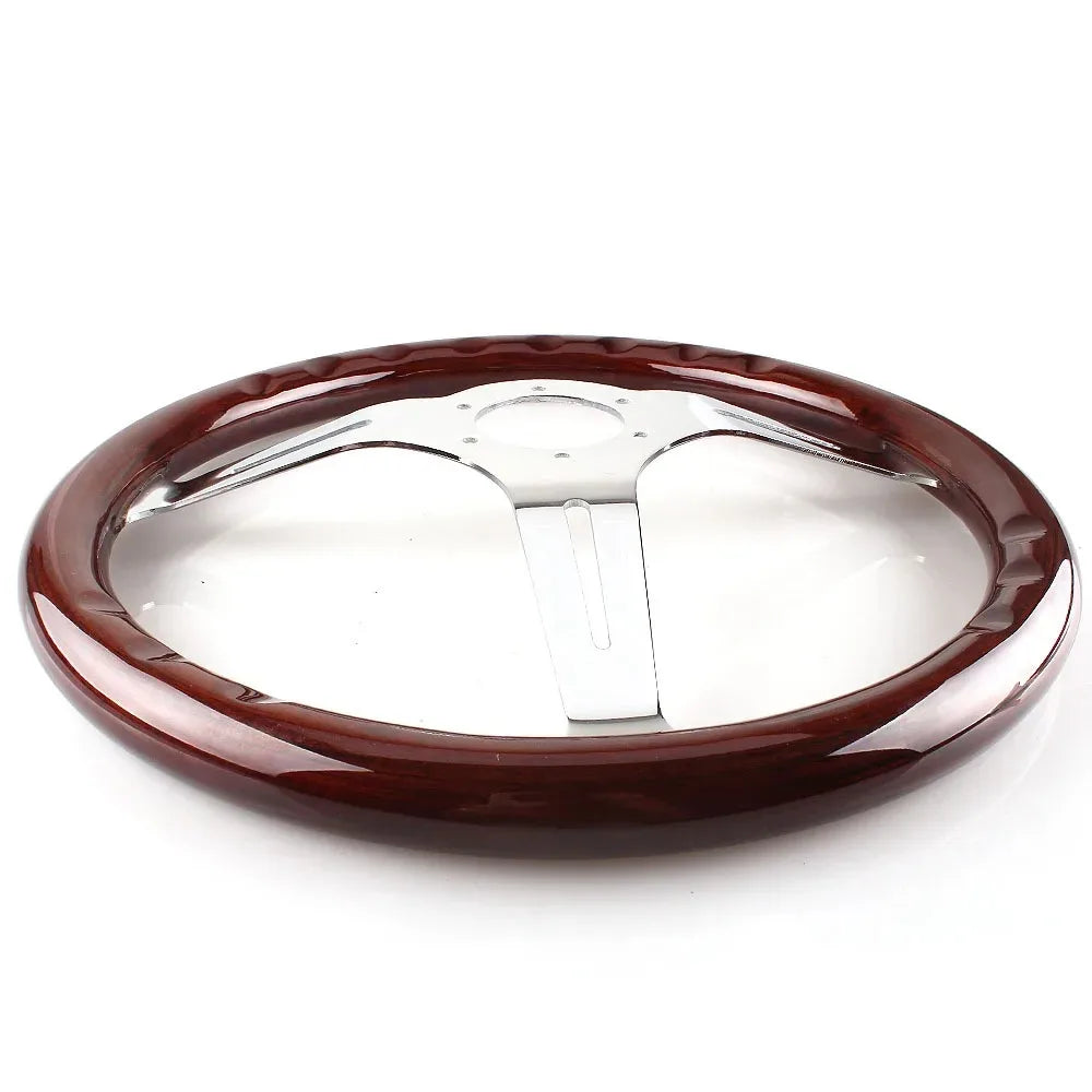 Car Universal Decorative Personalized Classic Wood Car Accessories Car Steering Wheel for Racing Cars