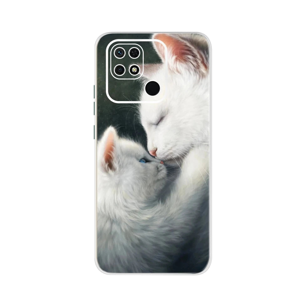 For Cover Redmi 10 Case Silicon Back Cover Phone Case For Xiaomi Redmi 10 2022 Soft coque TPU Redmi 10a 10c Clear bumper etui