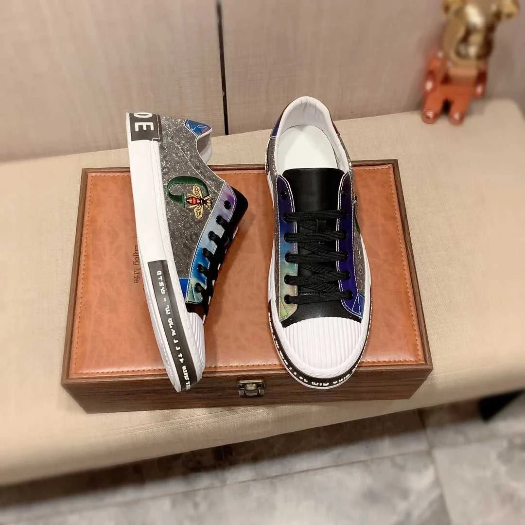 Men's Genuine Leather Sports Sneakers Casual Leather Strap Light Soft Sole Comfortable Lace-Up Shoes The jack market .AU The jack market .AU Step Up Your Style: Trendy Shoes for Every Occasion! $ 143 14:29;200000124:100010483