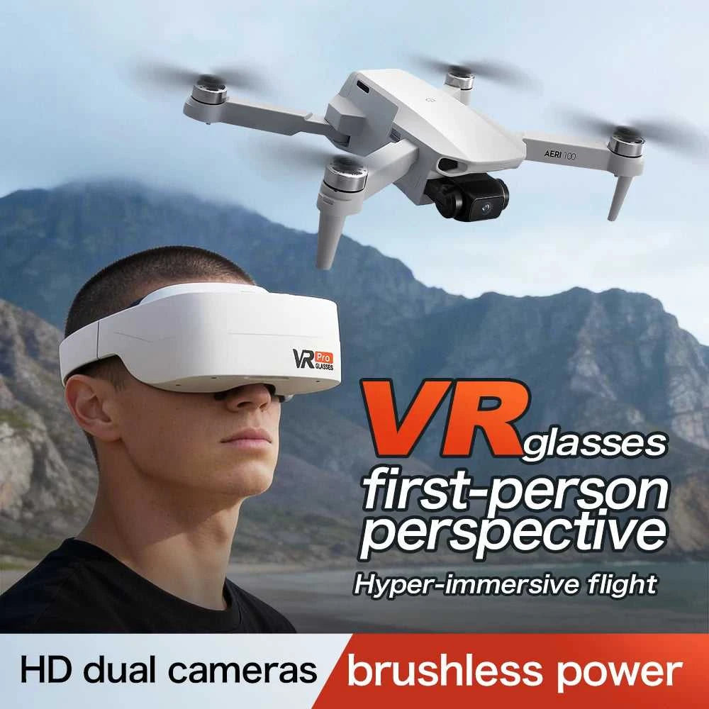 New Aeri100 Drone Professional HD Dual Camera WIFI FPV UAV Optical Flow Positioning RC VR Aerial Photography Quadcopter Fold Toy The jack market .AU The jack market .AU Drones $ 126 14:365458#Aeri100-VR-RC-Bag