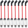 8Pcs High Performance Spark Plug Wires Compatible with Chevrolet Chevy GMC Cadillac Isuzu Express Silverado Suburban Sierra etc