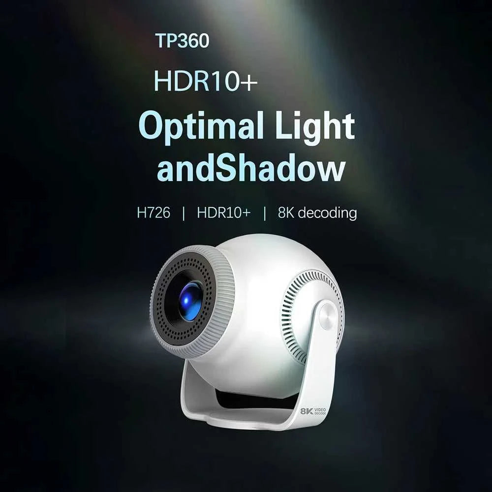 Velec TP360 Android14 Smart Projector 450 ANSI 720P 8K Video Decode Auto Focus Portable Outdoor Movie Projector for Home Theater The jack market .AU The jack market .AU Accessories Electronics $ 157 14:201441169#TP360;200009209:201447604