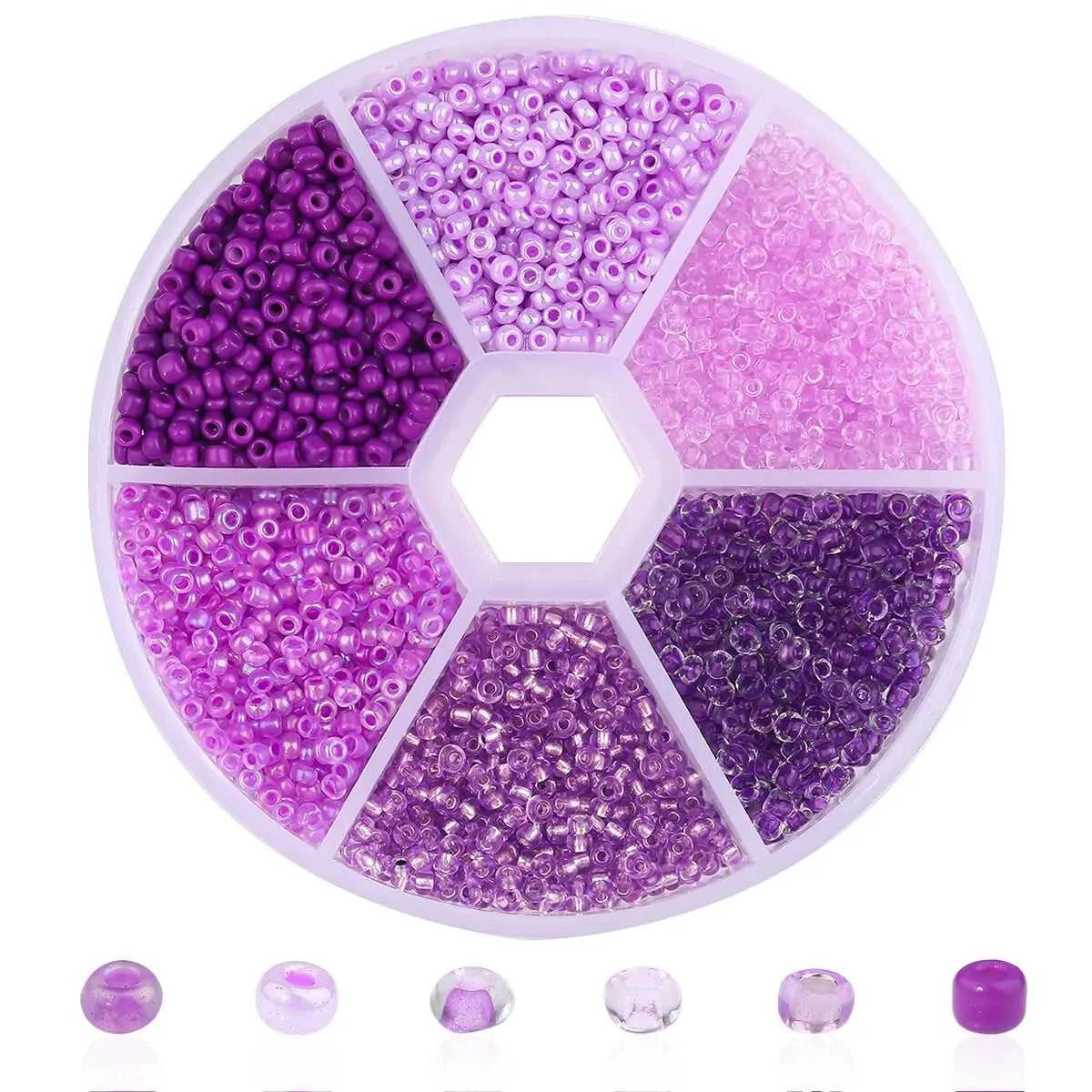 3900pcs Glass Rice Beads 6 Grid Set Box Loose Beads Handmade Bead String Material Pack DIY Bracelet Necklace Jewelry Accessories The jack market .AU The jack market .AU Jewellery & Chains $ 48 14:29;5:100016944#2mm about3900pcs