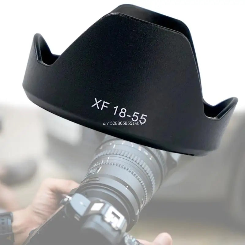 Reversible Lens Shade Camera Lens Hood for Fuji XF 18-55mm F2.8/4 R OIS & XF 14mm f/2.8 R Lens Prevents Light