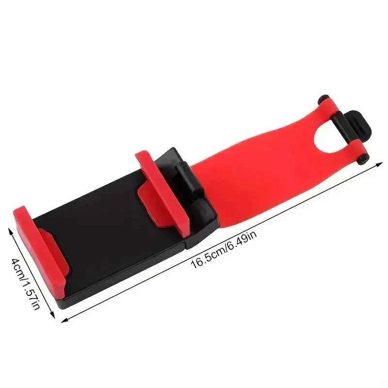 Universal Car Steering Wheel Phone Holder Hook Mount Navigation Mobile Phone Bracket Support in Car for iPhone Xiaomi Samsung