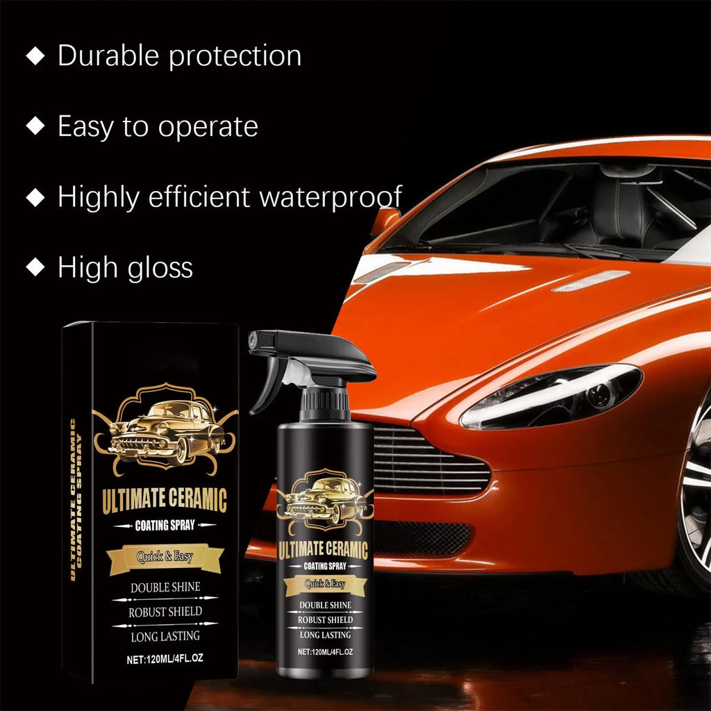 Car Coating Spray 120ml Multi-Functional Clear Coat Spray Paint Care Automotive Paints & Primers For Truck RV Marine Motorcycle
