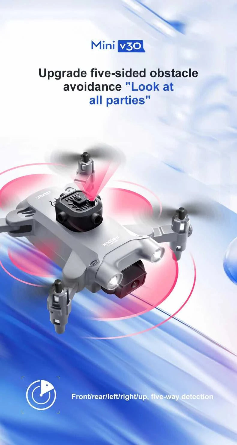 4DRC V30 Mini Drone with Camera HD 4K 1080P FPV RC Drones Profesional Five-sided Obstacle Avoidance Helicopter Drone Toy The jack market .AU The jack market .AU Drones $ 96 14:193;200007763:201336100
