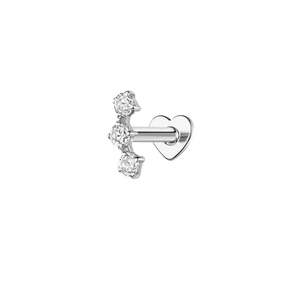 AIDE 925 Sterling Silver 1Pc Mini Shiny Heart/WaterDrop For Women Cartilage Piercing Earring INS Classic Pendant Tassel Gifts The jack market .AU The jack market .AU Jewellery & Chains $ 54 200000226:200006154#26;200001034:361180#1 piece