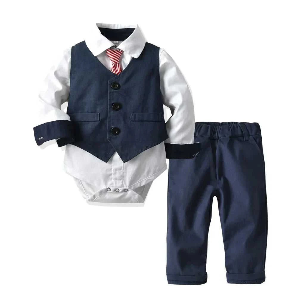 Kids Boys Formal Party Outfits Clothes Set Wedding Birthday Toddler Boy Gentleman Handsome Children Elegant Suit 1 2 3 4 5 Years The jack market .AU The jack market .AU Mum & Kids: Essential Products for Every Family $ 42 14:200004891#R-025;200000463:200661895