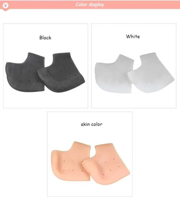 Gel Silicone Skin-Softening Silicone Heel Protectors Heel Cups Spurs Cracked Heel Sleeve Socks Feet Care Skin Repair Cushion New The jack market .AU The jack market .AU Step Up Your Style: Trendy Shoes for Every Occasion! $ 49 14:350853#No holes-Blue