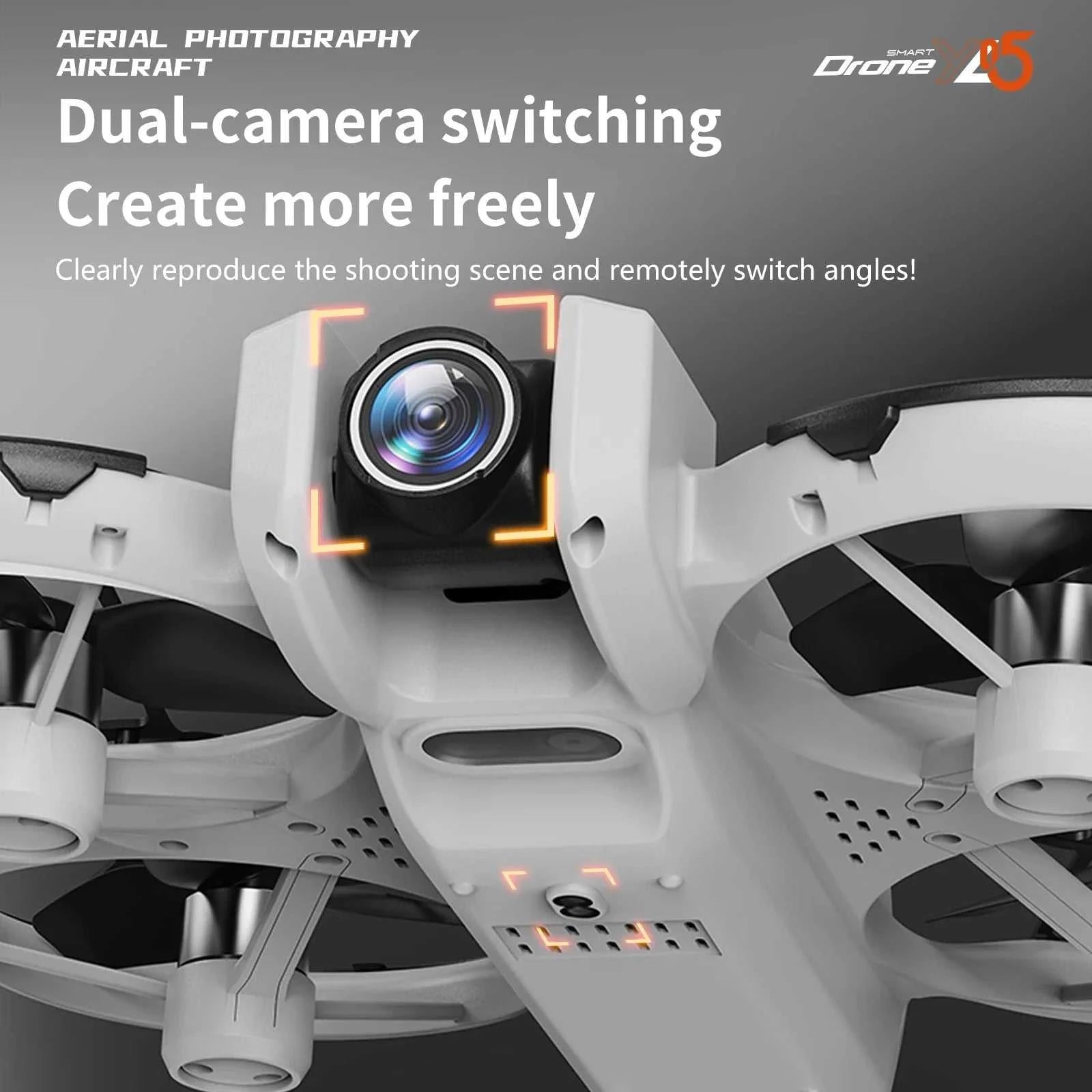 Lenovo YL5 Drone 8K Aerial HD Dual Camera Intelligent Obstacle Avoidance Screen Remote Control Brushless Power GPS Return Drone The jack market .AU The jack market .AU $ 137 14:366#Grey-8K HD-Screen