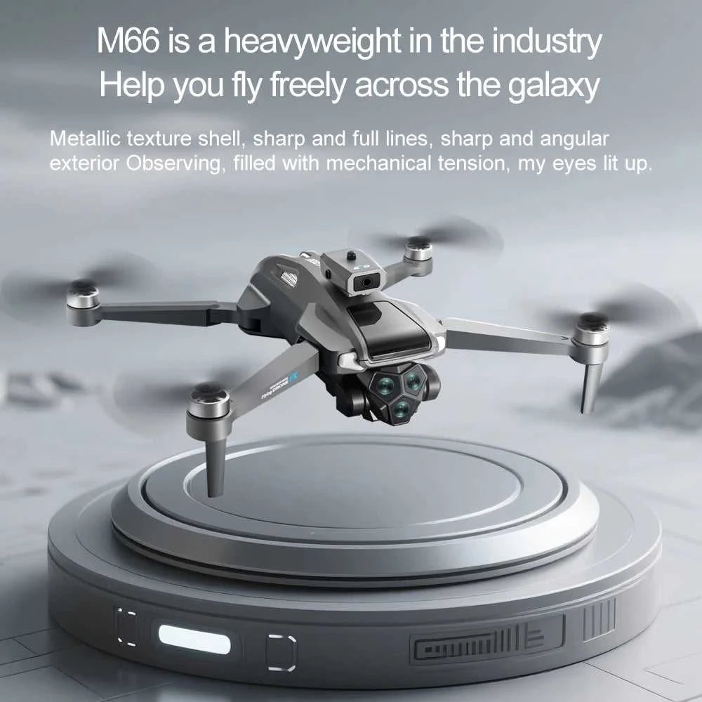 2025 New M66 Drone HD Folding Remote Control With Camera And Screen 5G FPV Camera Quadcopter Brushless Motor RC Quadcopter The jack market .AU The jack market .AU Drones $ 125 14:691#M66-Grey
