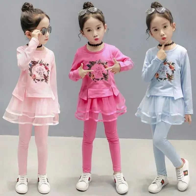 New Spring Girls Clothing Sets Cotton Cute Flower Long Sleeve Top + Pants Little Princess Suit For 3-10 Years Kids Birthday Gift The jack market .AU The jack market .AU Mum & Kids: Essential Products for Every Family $ 45 14:771#As the picture;200000463:200004207#5T(Size 130);200007763:201336100