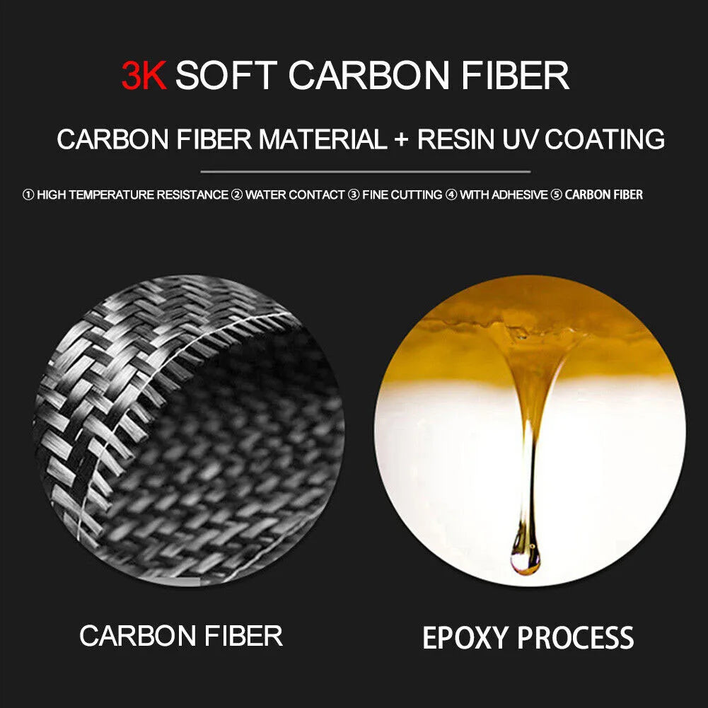 12pcs car Side Air Vent Cover Trim For Ford for Fiesta 2011-2015 Carbon Fiber Interior Side Air Vent Cover Trim car Accessories