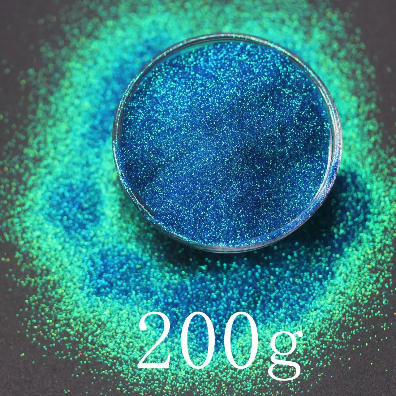 0.1mm Extra Fine Holographic White Colorful Shinning Glitter Spangle Dust for DIY lipstick,Cosmetics,Nail Art Craft Decoration