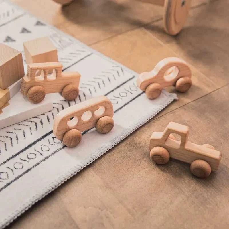 Wooden Cars Toys Maple Diy Crafts for Students Home Activities Montessori Grasping Teething Toy Newborn Birthday Gift Wood Block The jack market .AU The jack market .AU Little Wonders $ 52 14:691#10