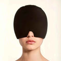 Migraine Relief Cap - Dual Hot & Cold Therapy Head Wrap for Headaches, Sinus Pressure & Puffy Eyes
