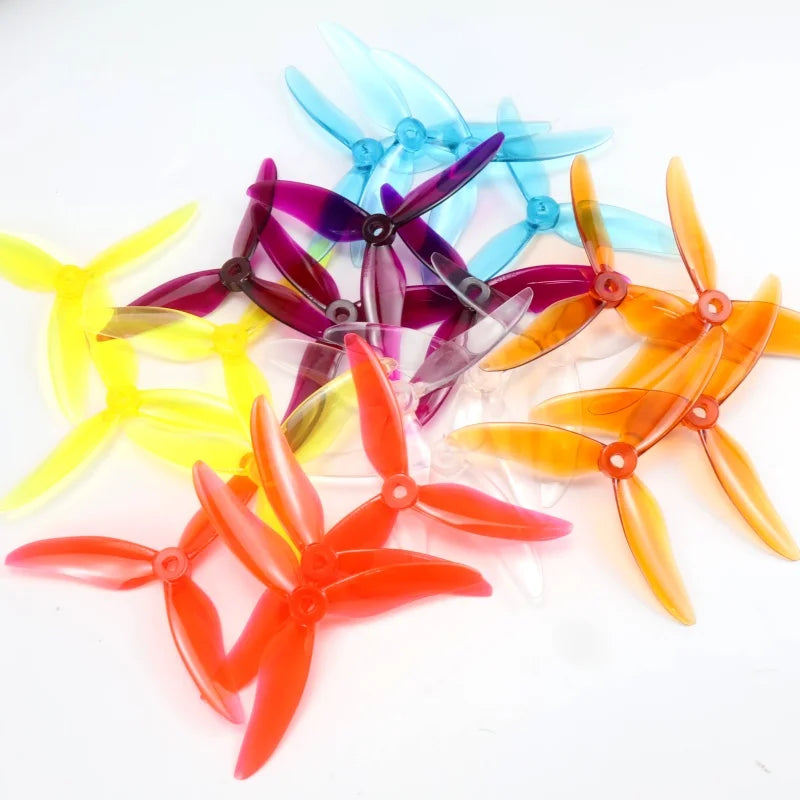 51499 2Pairs Purple Gemfan Hurricane  Props 5 Inch 3-Blade CW/CCW PC Propeller for RC Drone FPV Racing  2306 Motor Nazgul5 LAL5