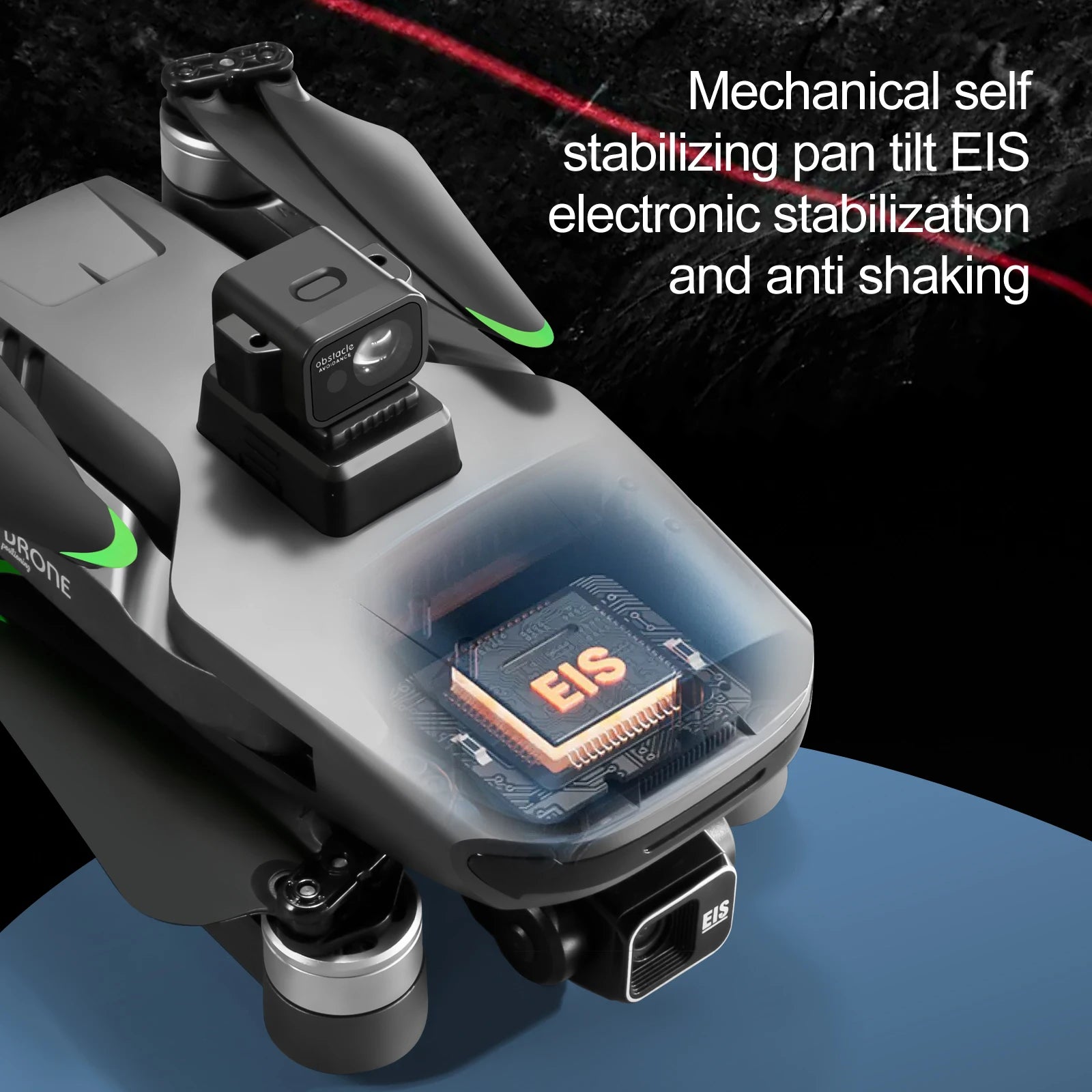 2024 NewS155 Drone With 8K Camera A22 360° Laser Obstacle Avoidance 5G Digital Image Transmission PTZ Anti-Shake EIS Camera FPV