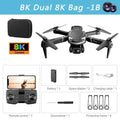 Drone V88 8K 5G Professional HD Dual Camera Aerial Photography 15000M Remote Control Aircraft Folding Quadcopter 2026 New The jack market .AU The jack market .AU Drones $ 96 14:29#Black Dual 8K-1B