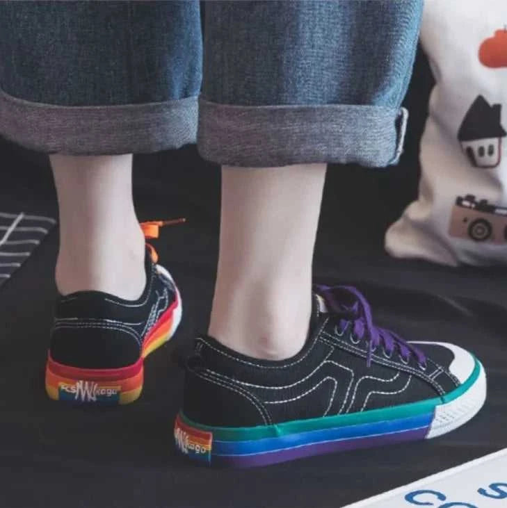 New Arrival 2025 Women's Canvas Shoes Korean Vulcanized Shoe Daily Routine On Offer Offers High Quality Deals H Ladies Footwear The jack market .AU The jack market .AU Step Up Your Style: Trendy Shoes for Every Occasion! $ 82 14:193#Black Shoes;200000124:200000334