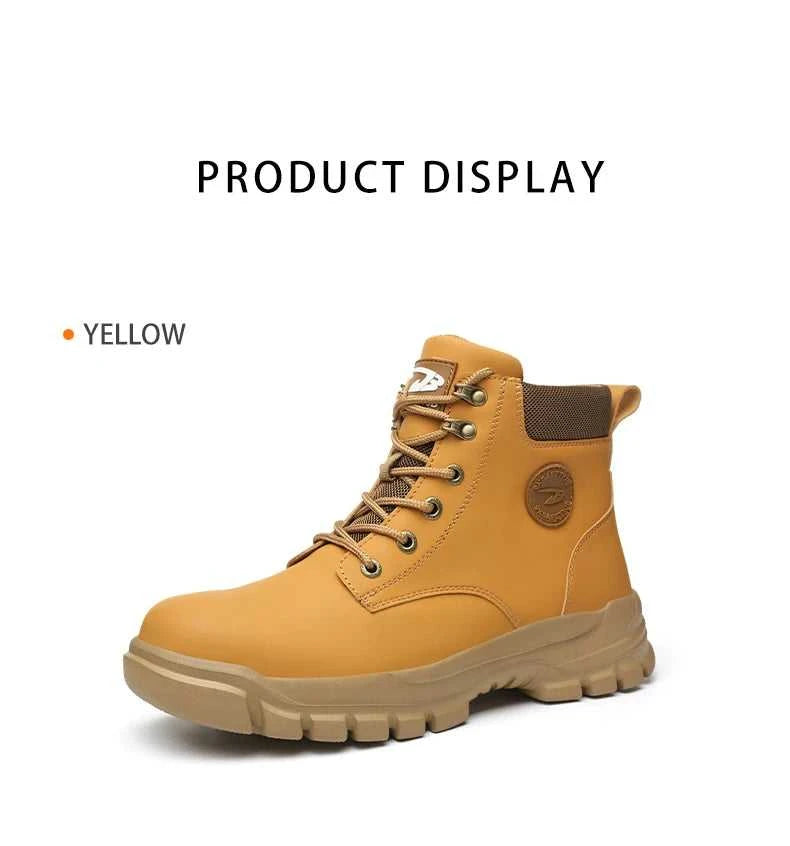 Waterproof Work Safety Shoes Men Boots Anti-smash Sneakers Steel Toe Electric Welding Boots Indestructible Male Footwear The jack market .AU The jack market .AU Step Up Your Style: Trendy Shoes for Every Occasion! $ 100 14:4602#Black;200000124:200000337