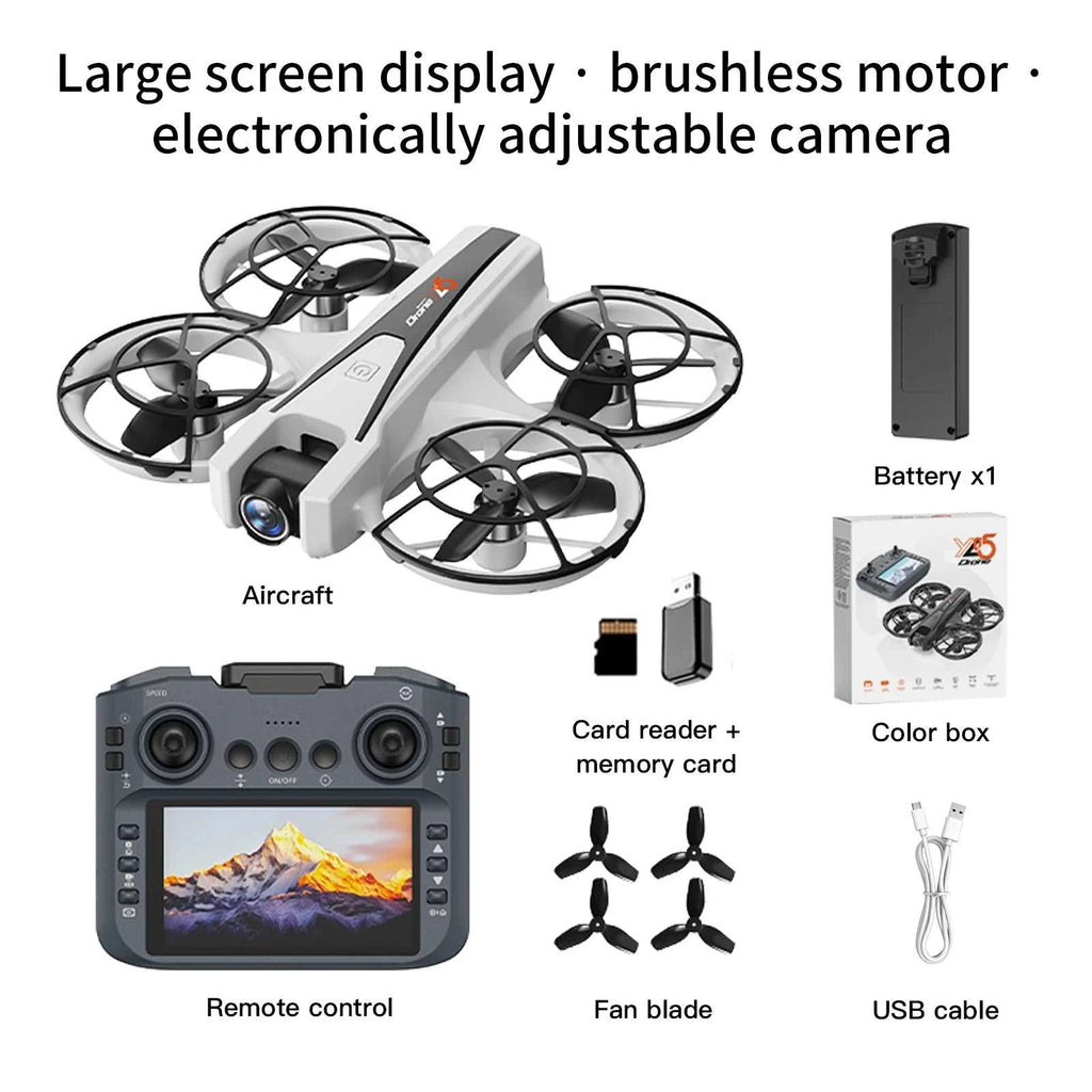Lenovo YL5 Drone 8K Aerial HD Dual Camera Intelligent Obstacle Avoidance Screen Remote Control Brushless Power GPS Return Drone The jack market .AU The jack market .AU $ 137 14:366#Grey-8K HD-Screen