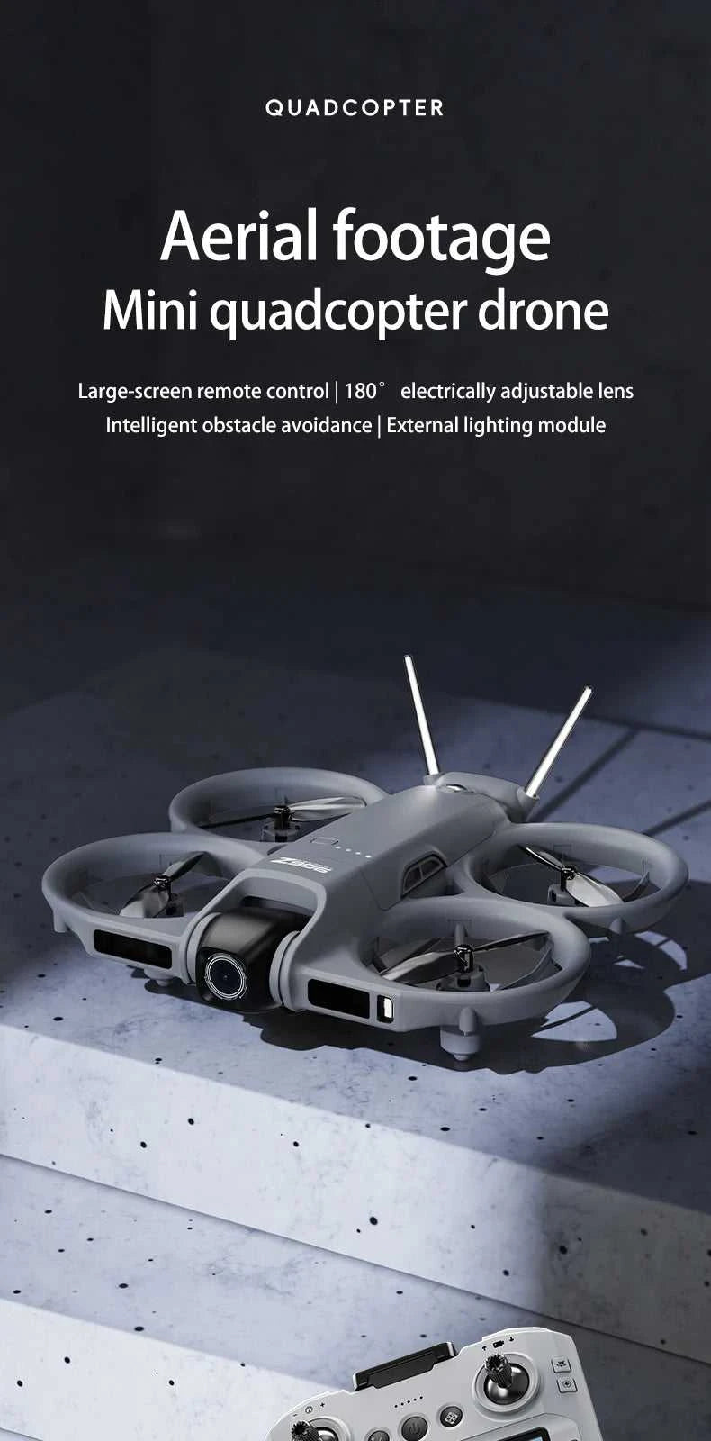 Lenovo Drone With 4.3-inch Large Screen 8k High-definition Aerial Photography Obstacle Avoidance Remote Control Quadcopter 2026 The jack market .AU The jack market .AU Drones $ 88 14:29#Black