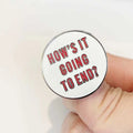 The Truman Shows How Is It Going To End enamel pin classic movie button badge brooches backpack Accessories Jewelry gift The jack market .AU The jack market .AU Jewellery & Chains $ 48 <none>