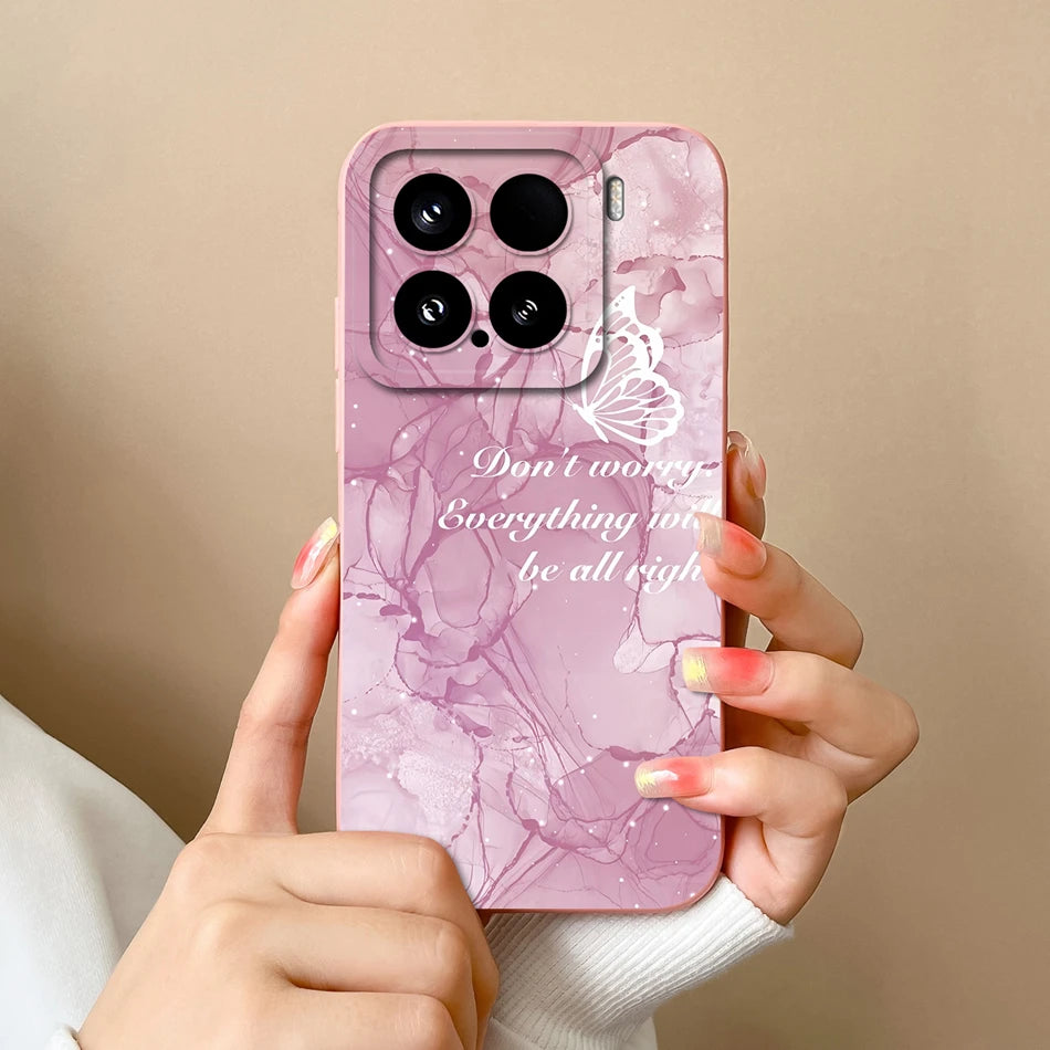 Xiaomi 15 Pro Soft Silicone Case - Stylish Anti-Drop Bumper for Xiaomi 14 Pro - Perfect Fit & Protection