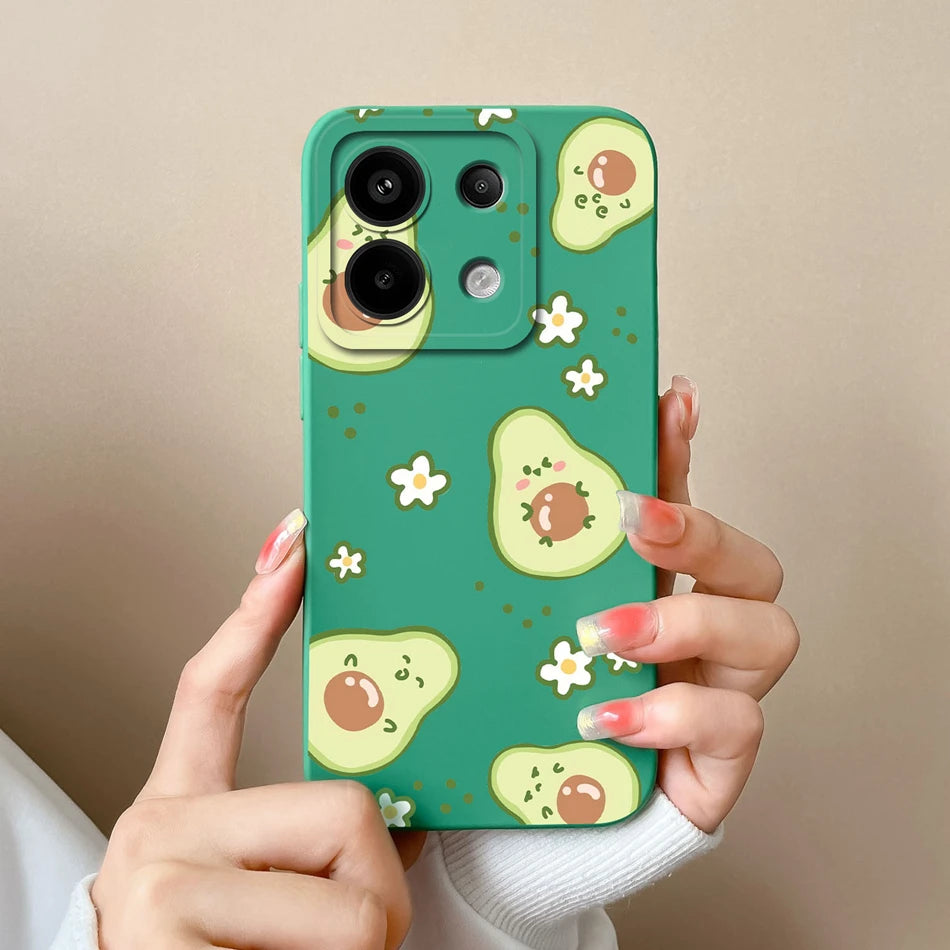 Xiaomi Poco X6 Pro Anime Silicone Case - Full Protection & Shockproof Design for Ultimate Style & Durability