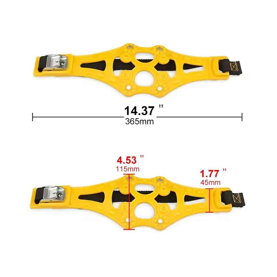 Car Snow Chains Universal Easy Install Tire Anti-Slip Chains for SUV Sedan Ice Snow Muddy Road Durable Emergency Traction Chains