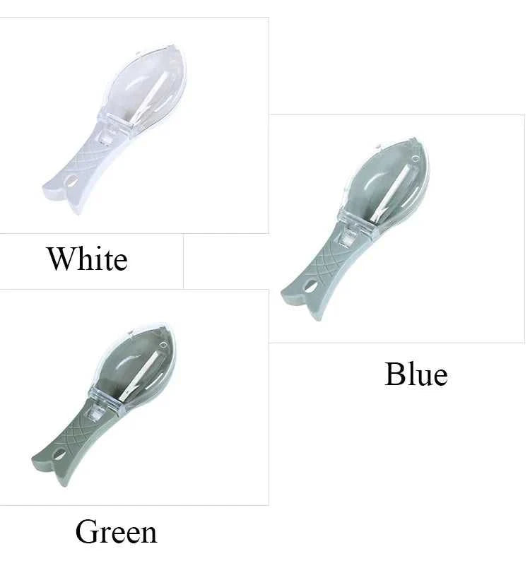 Fish Scale Scraper Fish Skin Brush Seafood Tools Fast Remove Fish Scraper Cleaning Knife Kitchen Accessories The jack market .AU The jack market .AU Fishing Gear $ 23 14:175#Green
