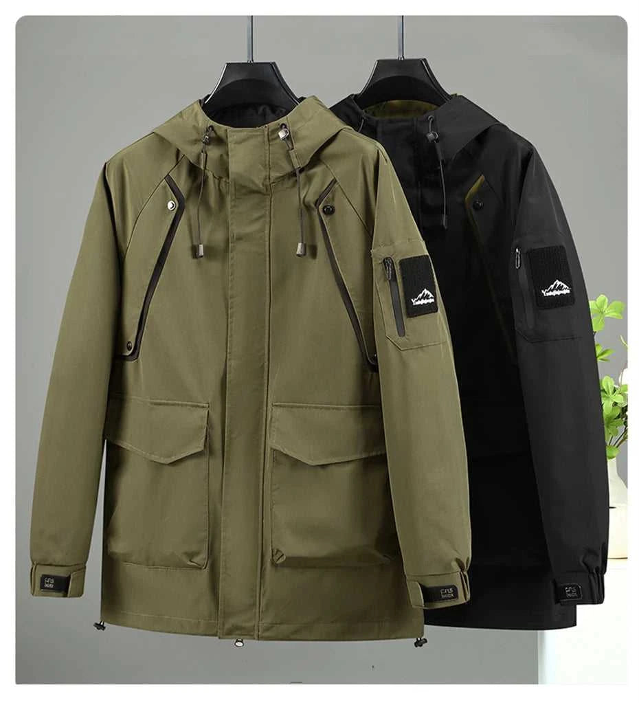 Waterproof Windbreaker Jacket Men 10XL 11XL Plus Size Coat Jacket Male Fashion Casual Cargo Jackets Big Size 11XL The jack market .AU The jack market .AU Men Fashion $ 72 14:200004889#green;5:200661036#8XL(124 - 132KG)
