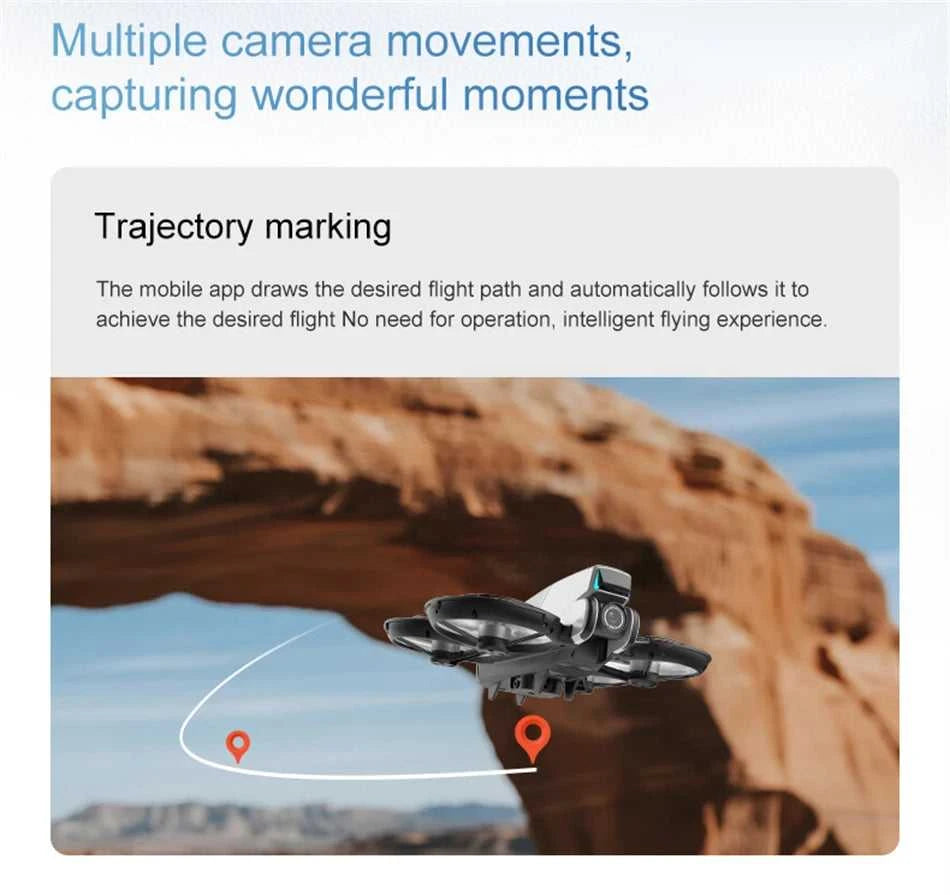2026 New Drone 4.3 Screen 2.4G 6CH Brushless 1503 4000KV 143g No Registration EIS Anti-Shake Optical Flow WiFi RC Quadcopter Toy The jack market .AU The jack market .AU Drones $ 108 14:193#GT9-8K-Grey-1B;200000828:201589807#8k-Screen display